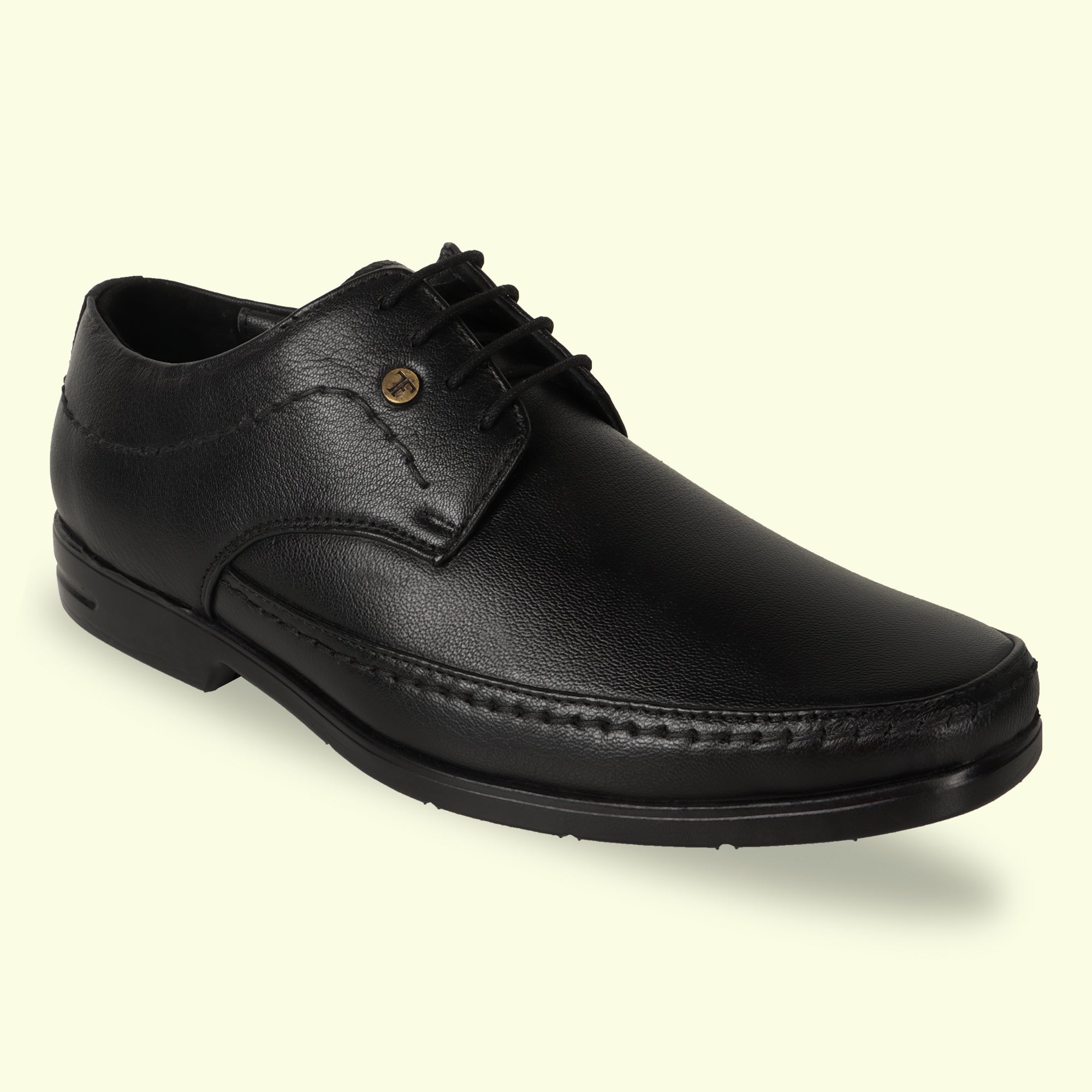 TRUDGE Black shoe For Men - 5039
