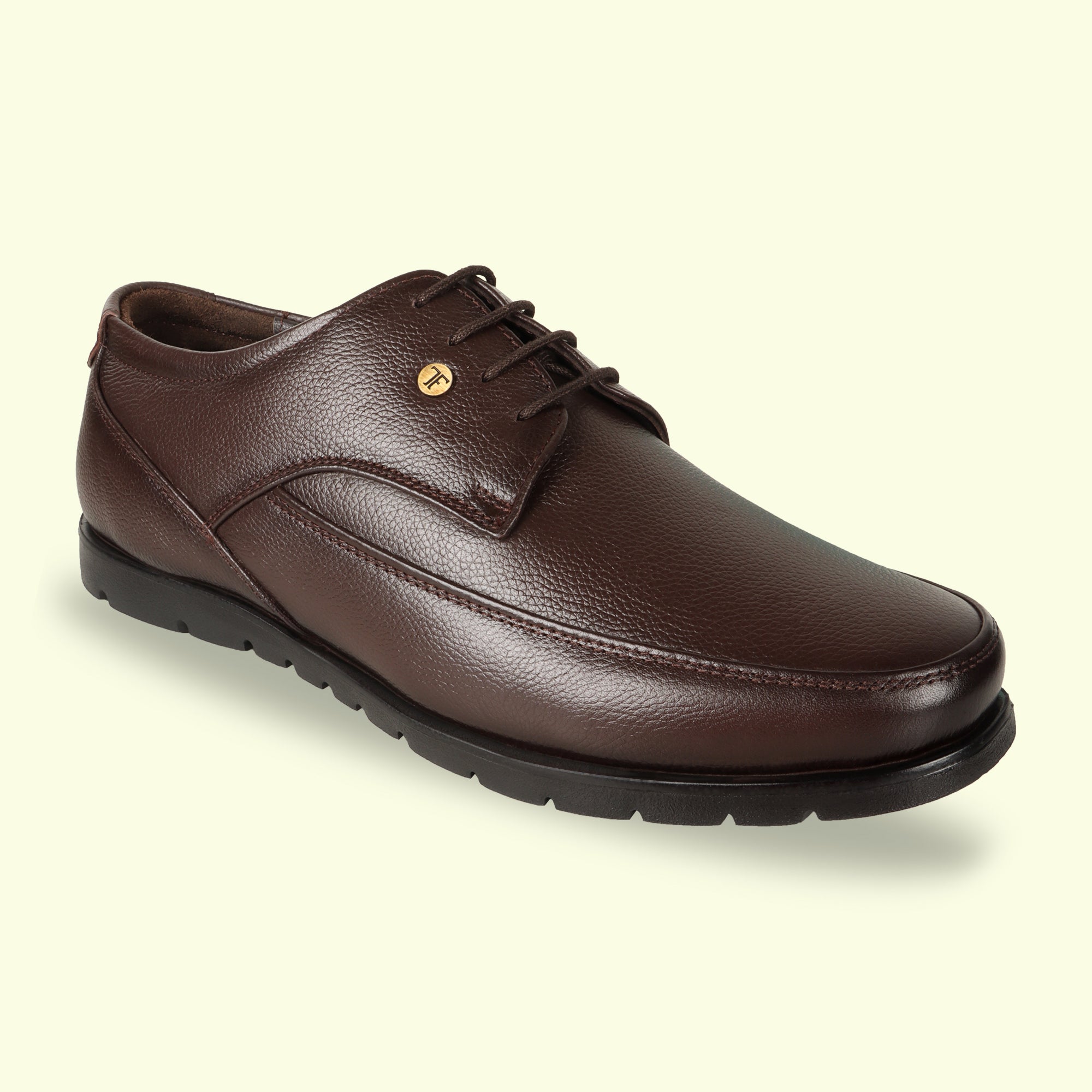 TRUDGE Brown Formal Shoe For Men - 5027