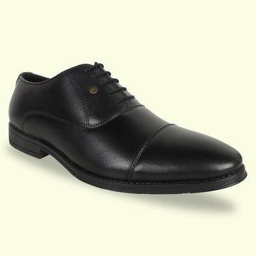TRUDGE Black Formal Shoe For Men - 5036