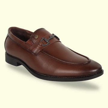 TRUDGE Brown Loafers For Men -5032